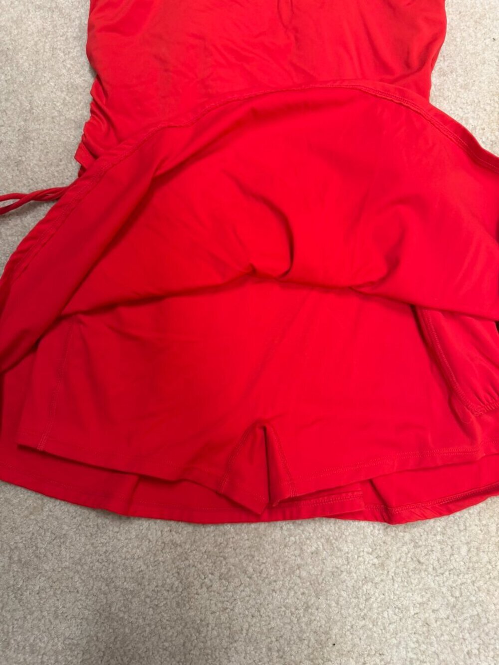 HALARA Red Racerback Mini Dress - Picture 6 of 6